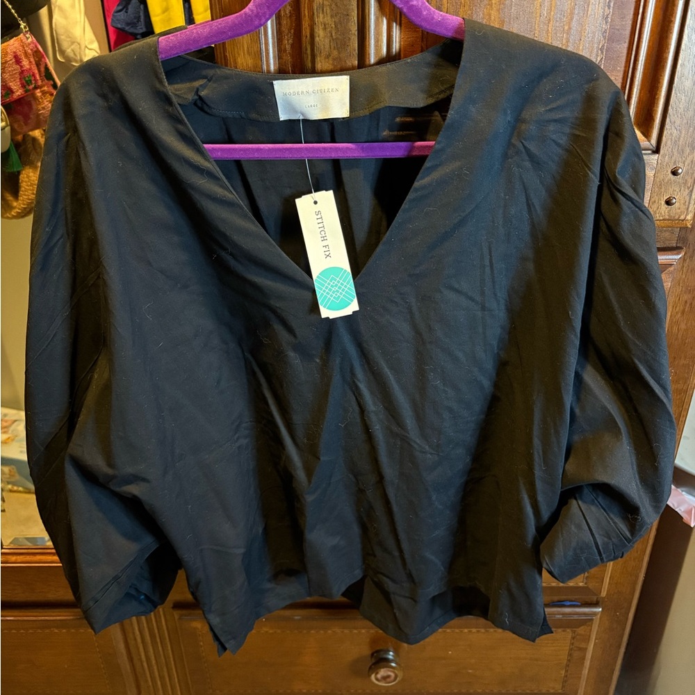 Modern Citizen Black Women's Blouse